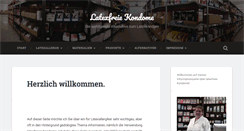 Desktop Screenshot of latexfreiekondome.de